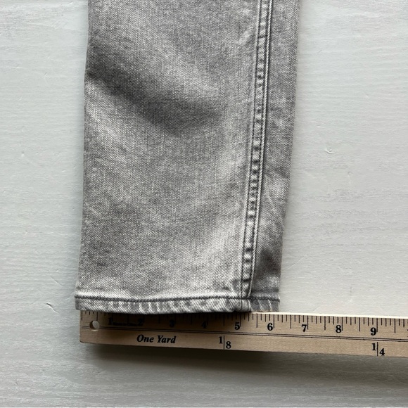 La Vie Rebecca Taylor INES Jeans Womens 28 Gray Mist Straight Ankle Length - Picture 7 of 14